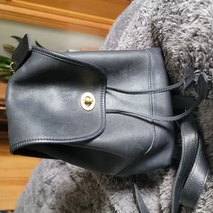 Coach small purse backpack
